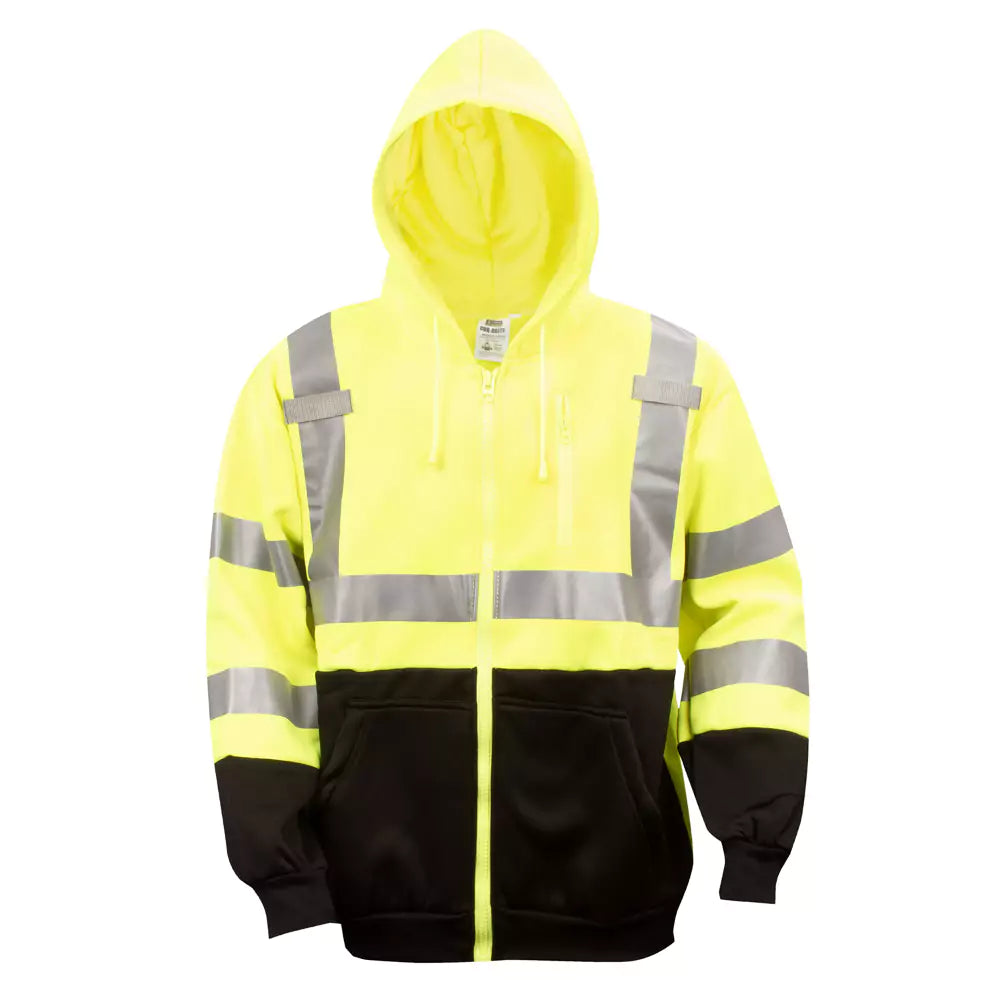 high vis safety jacket with hoods hood high visibility coats