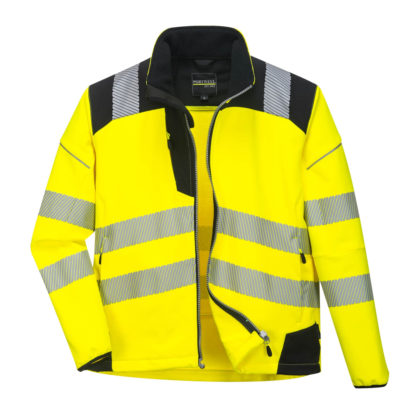 hi vis softshell safety jackets