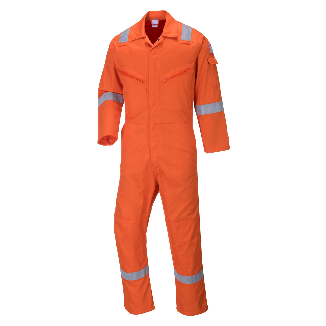 orange coveralls