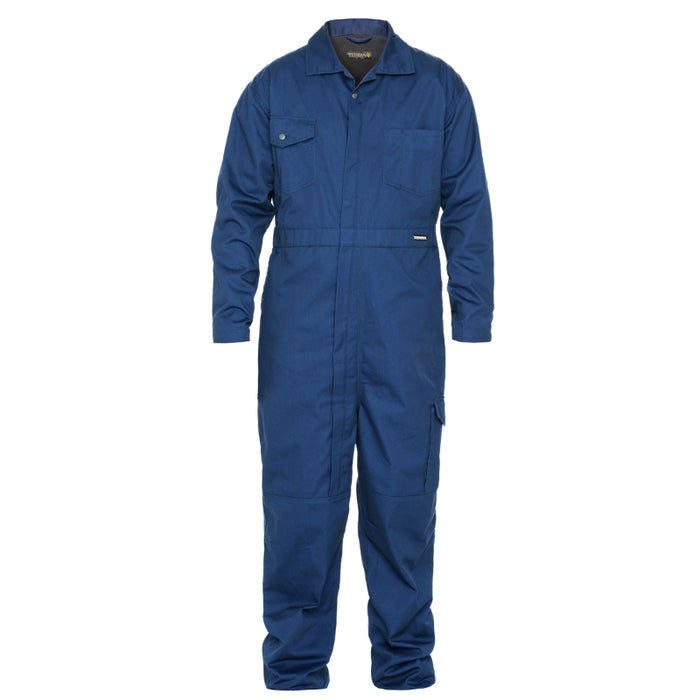 Terra® Coverall with Stretchable Back Vent - Navy - 100155NV