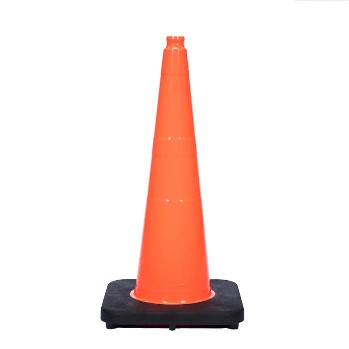 28" Traffic Cone - 7 Lbs - Safety Orange - No Reflective Collar