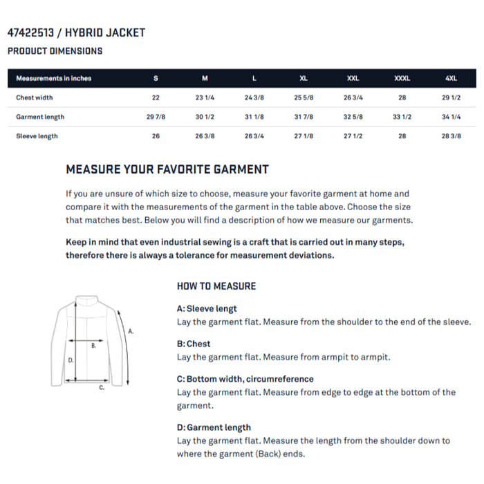 Blaklader® Hybrid Waterproof Softshell Jacket - 4742