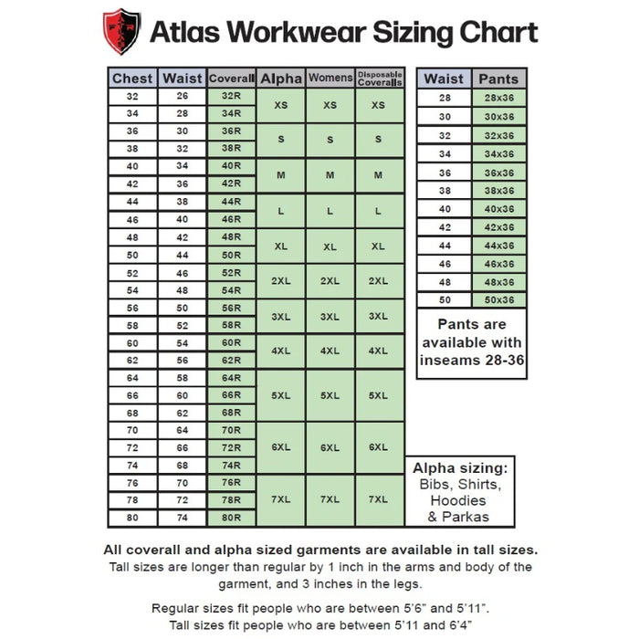 Atlas Guardian® FR / Arc Flash Long Sleeve Henley Shirts - 403