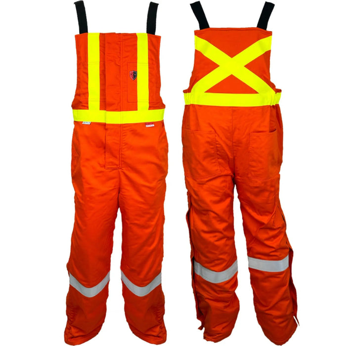 Atlas Guardian Atlas Guardian FR / ARC Flash OHSA Hi Vis Insulated Bibs - Orange - 2152OR