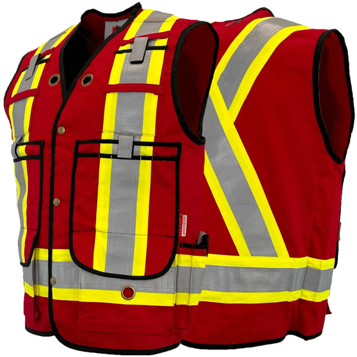Atlas Guardian® FR / ARC Flash Hi Vis Summer Safety Vests - 2272
