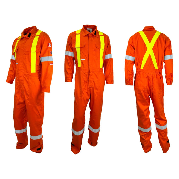 Atlas Guardian® FR / ARC OHSA Hi Vis Safety Coveralls - 1052OR