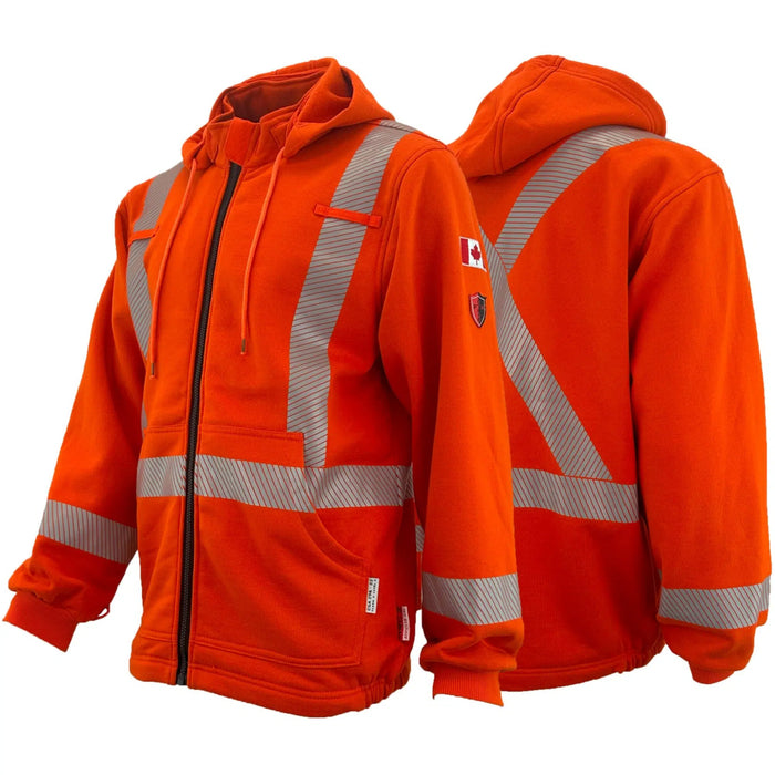 Atlas Guardian® FR / ARC Flash 3 In 1 Hi Vis Safety Parka - Orange - 2196OR