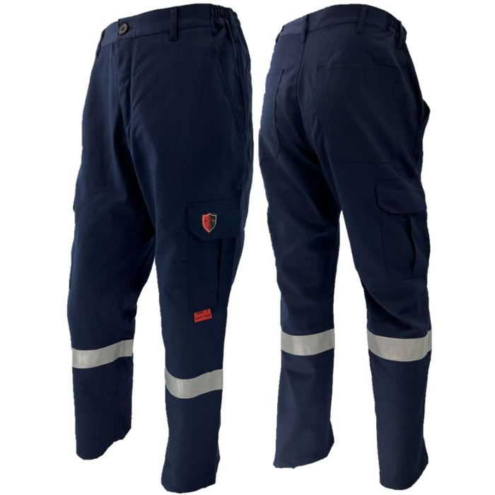 Atlas Guardian® FR / ARC Flash Hi Vis Cargo Pants - Navy - 405NB
