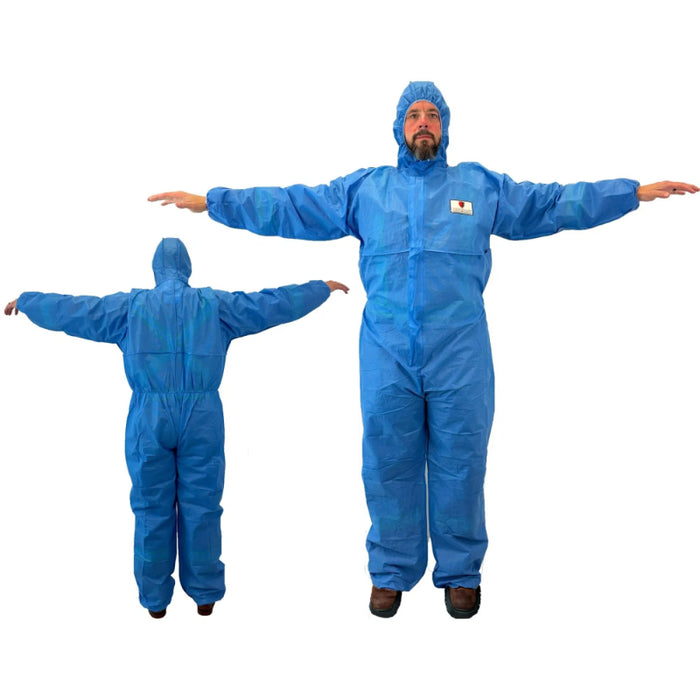 Atlas Guardian® Lite Disposable FR Coveralls - Blue - 1270B