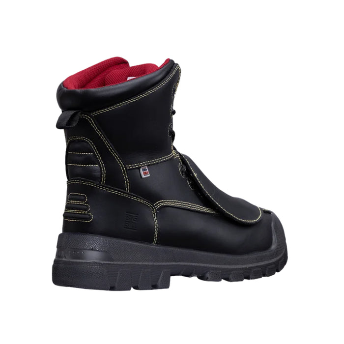 Big Bill® Big Bone 4 Seasons 8" Metal Free & Metatarsal Work Boots - Black - BB5200