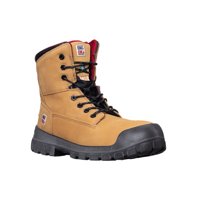 Big Bill® Big Tuff 4 Seasons 8'' Metal Free Work Boots - Tan - BB5004