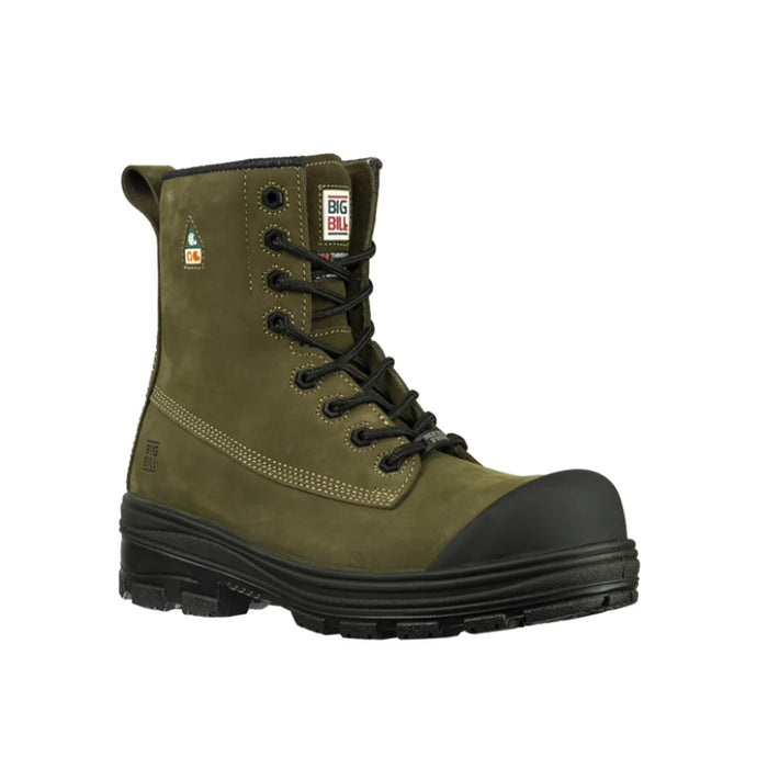 Big Bill® Men’s Original 8" Metal Free Work Boots - Olive Green - BB5040