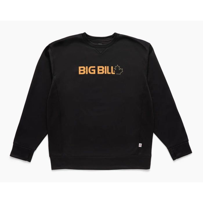 Big Bill® Technical Fleece Crewneck with Graphic Logo - BBFL70
