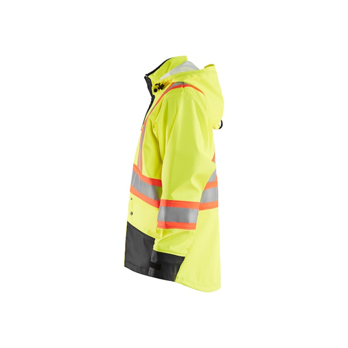 Blaklader® Hi Vis Rain Safety Jacket - Yellow/Black - 4319