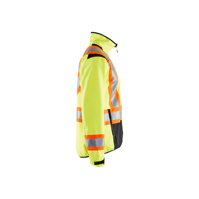 Blaklader® Hi Vis Softshell Safety Jacket - Yellow / Black - 4975