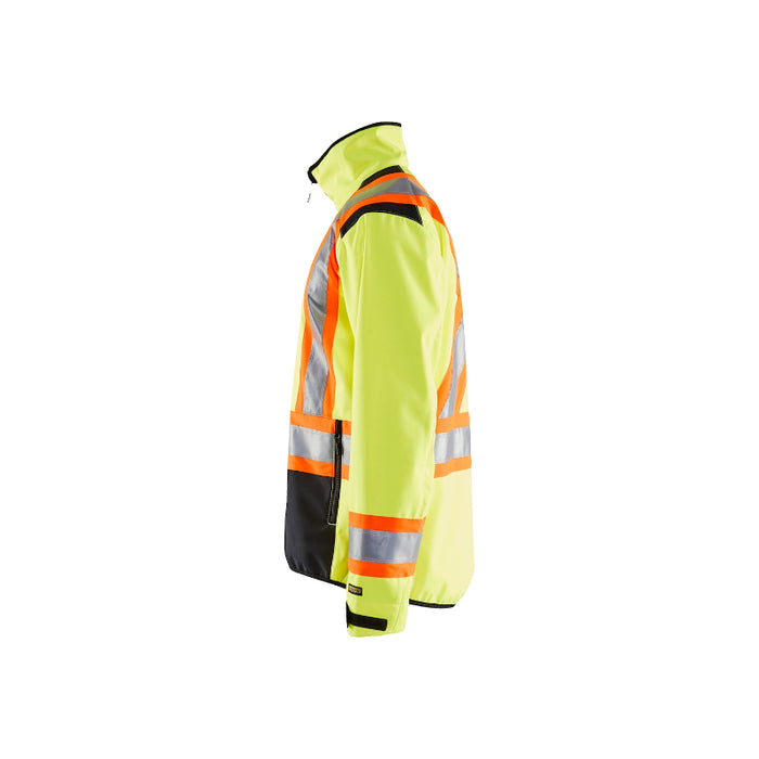 Blaklader® Hi Vis Softshell Safety Jacket - Yellow / Black - 4975