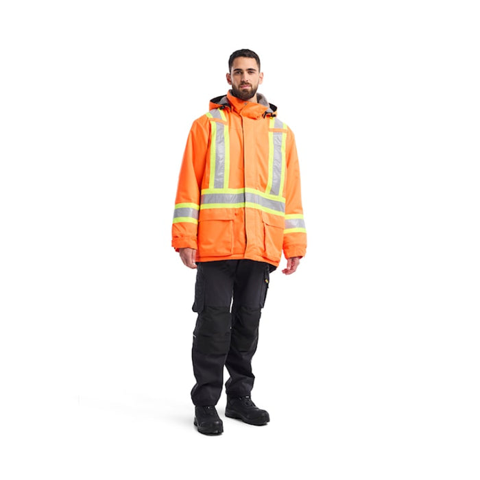Blaklader® Hi Vis Winter Safety Parka - Orange - 4782