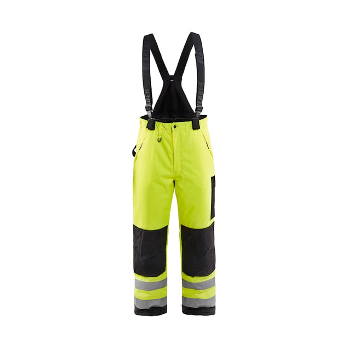 Blaklader® Hi Vis Lined Shell Safety Pants - Yellow / Black - 1689