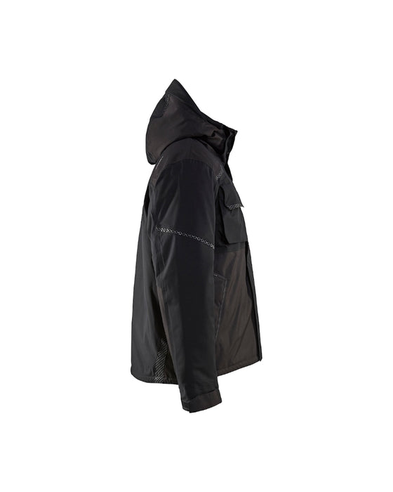 Blaklader® Winter Waterproof Lined Work Jacket  - Black - 4781