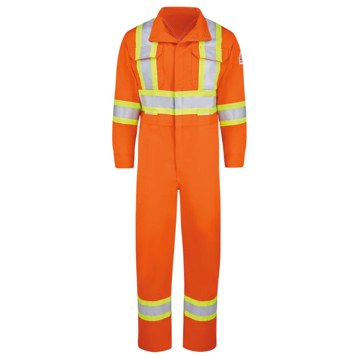 Bulwark® Premium Coverall with 4" Reflective Trim - CLBDOR