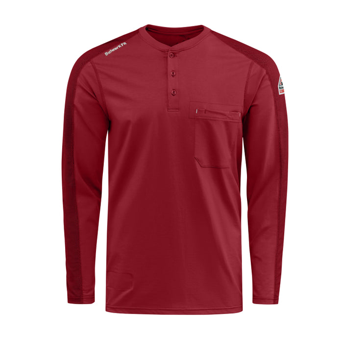 Bulwark® FR Men's Flex Knit Henley Shirt - STL2