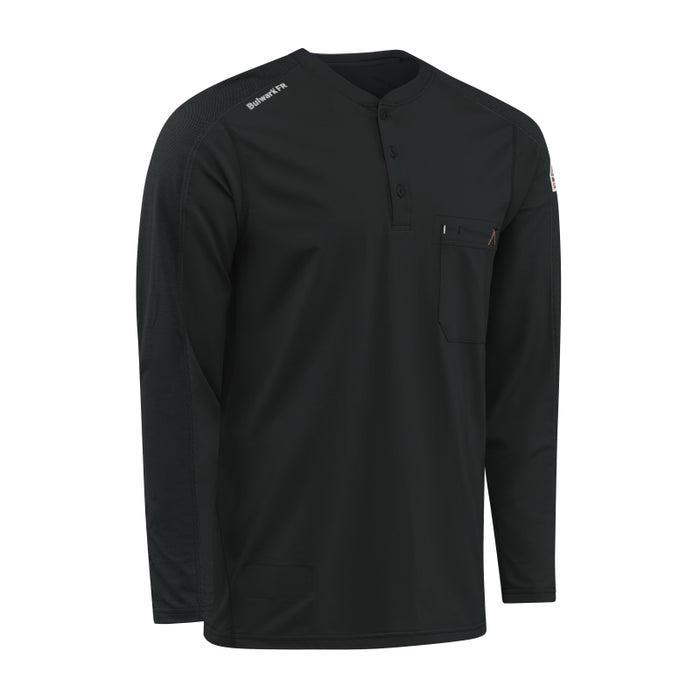 Bulwark® FR Men's Flex Knit Henley Shirt - STL2