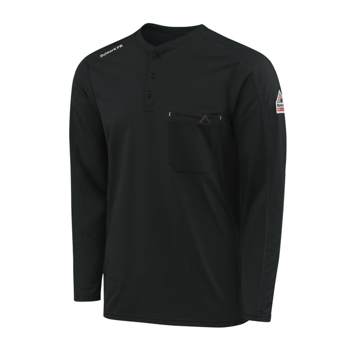 Bulwark® FR Men's Flex Knit Henley Shirt - STL2