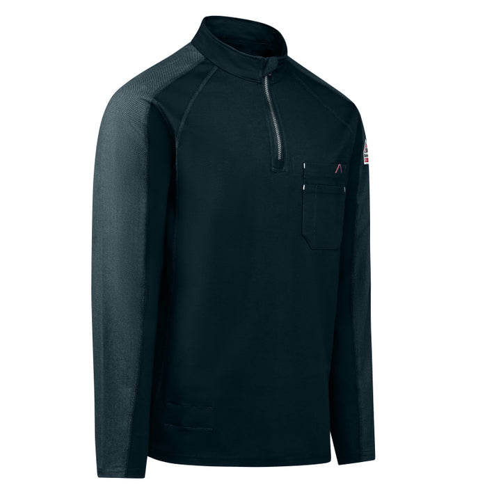 Bulwark® FR Men's 1/4 Zip Flex Knit - STZ2