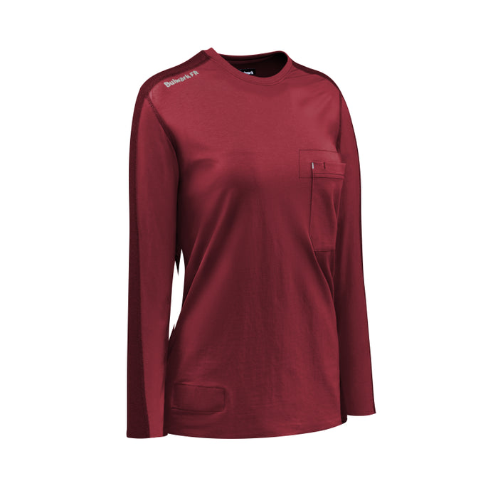 Bulwark® FR Women's Flex Knit Tee Shirt - STT3