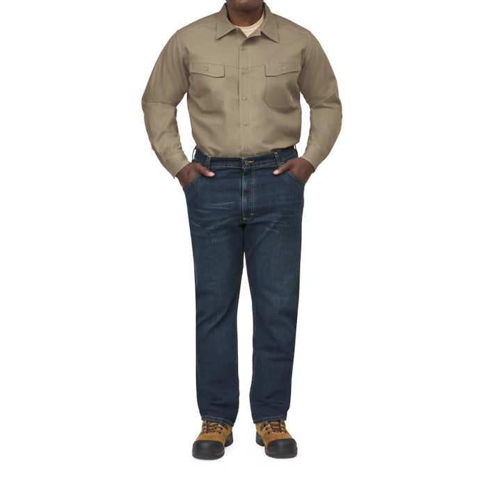 Bulwark® Men's Straight Fit Jean with Stretch - PSJ4