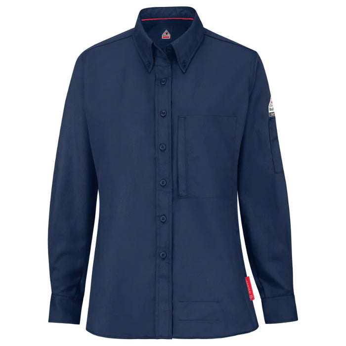 Bulwark® FR iQ Series Women's Midweight Comfort Woven Shirt - QS25