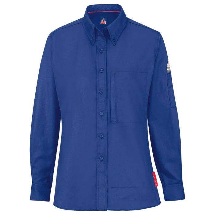 Bulwark® FR iQ Series Women's Midweight Comfort Woven Shirt - QS25