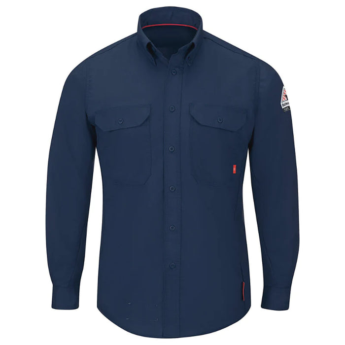 Bulwark® iQ Series® Men's Midweight Comfort Woven Shirt - QS26