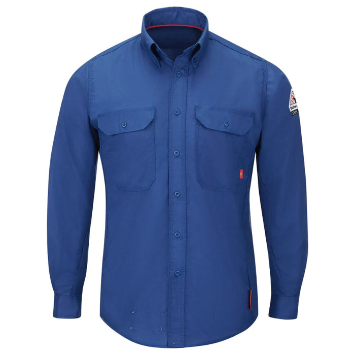 Bulwark® iQ Series® Men's Midweight Comfort Woven Shirt - QS26