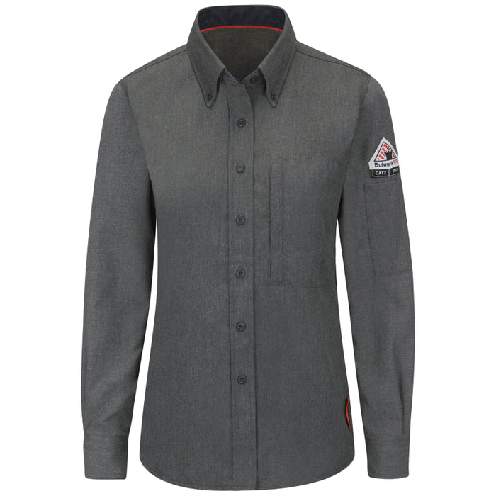 Bulwark® FR iQ Series® Comfort Woven Women's Lightweight Shirt - QS51