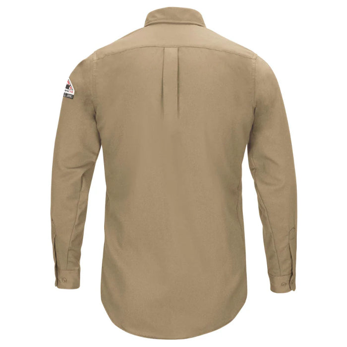 Bulwark® Men's FR iQ Series® Comfort Woven Long Sleeve Lightweight Shirt - QS52