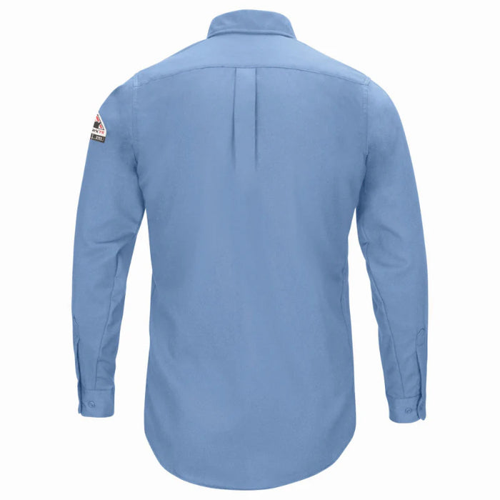 Bulwark® Men's FR iQ Series® Comfort Woven Long Sleeve Lightweight Shirt - QS52