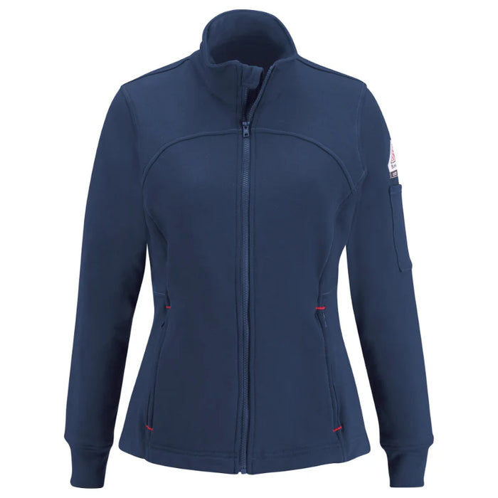 Bulwark® Women's Fleece Flame Resistant Zip-Up Jacket - SEZ3