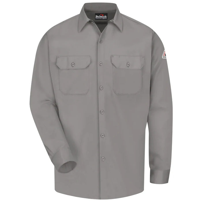 Bulwark® Men's Midweight Excel FR® ComforTouch® Work Shirt - SLW2