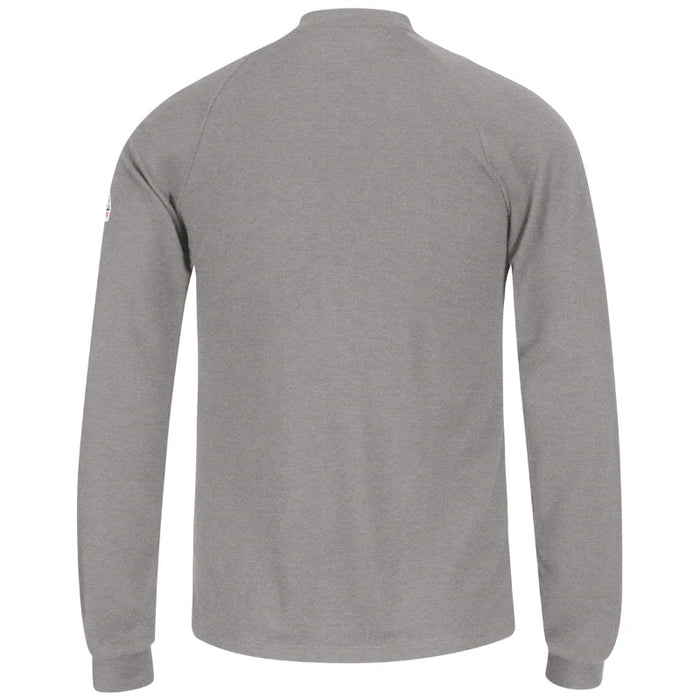 Bulwark® Men's Lightweight FR Long Sleeve Henley Shirt - SML2