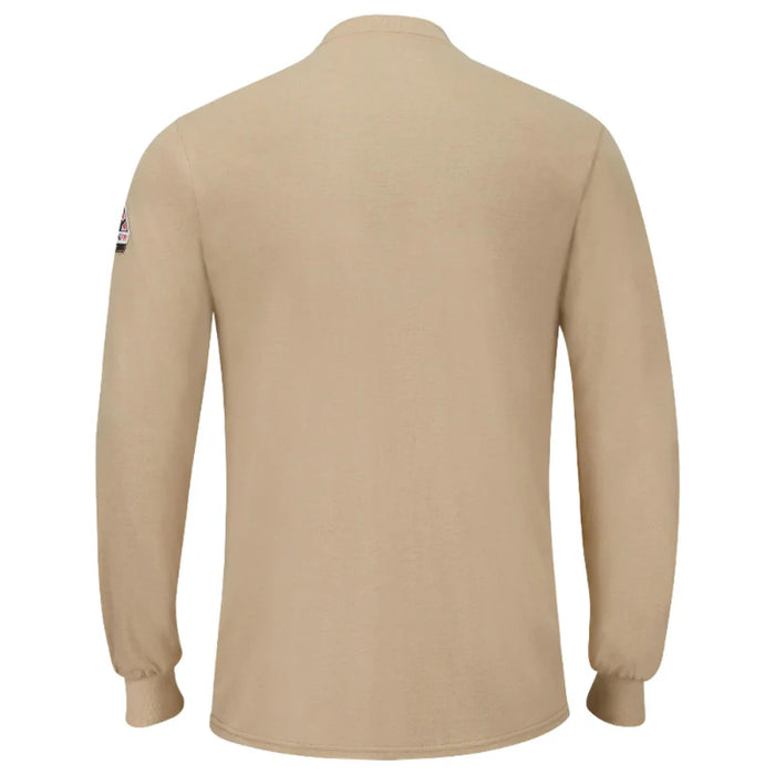 Bulwark® Men's FR Long Sleeve Lightweight Henley Shirt - SML8