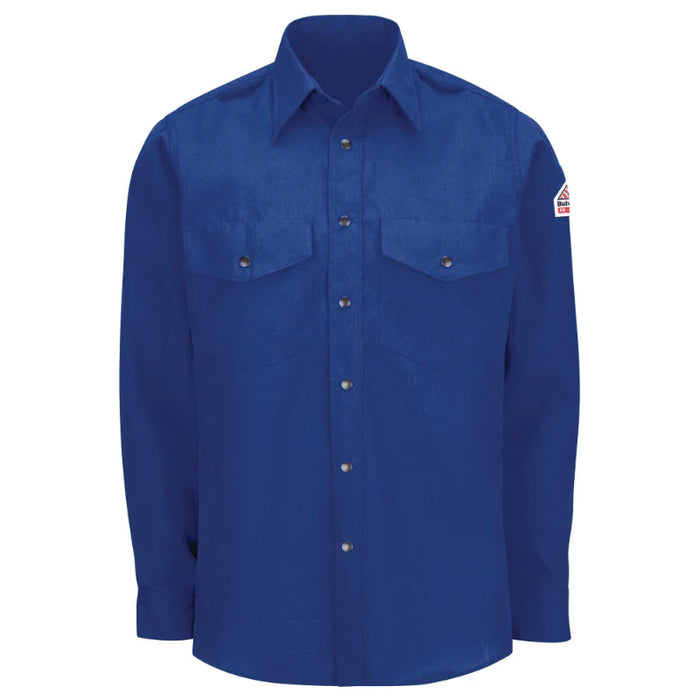 Bulwark® Men's Midweight Nomex FR Snap-Front Shirt - SNS6