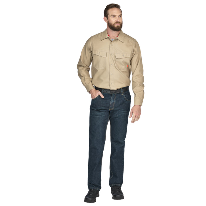 Bulwark® iQ Series® Endurance Collection Men's FR Work Shirt - QS40