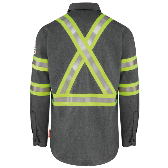 Bulwark® iQ Series® Men's FR Lightweight Comfort Woven Shirt - QS50-C1FR