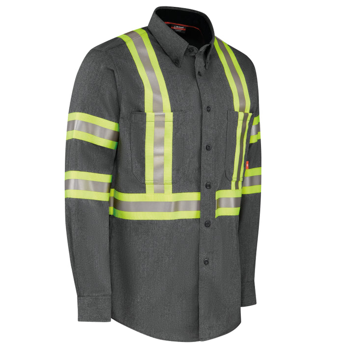 Bulwark® iQ Series® Men's FR Lightweight Comfort Woven Shirt - QS50-C1FR