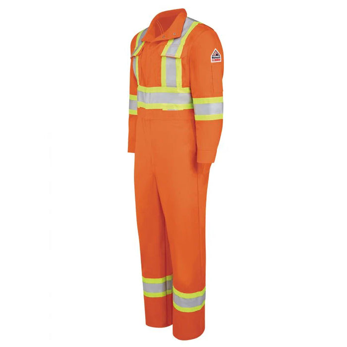 Bulwark® Premium Coverall with 4" Reflective Trim - CLBDOR