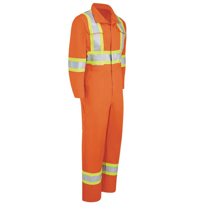 Bulwark® Premium Coverall with 4" Reflective Trim - CLBDOR