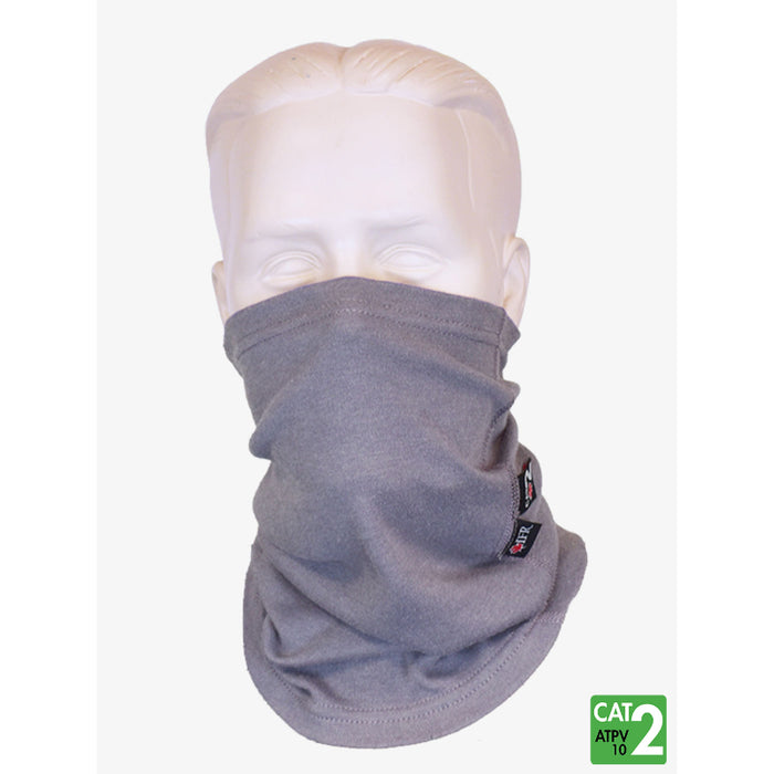IFR Workwear® Modacrylic Face and Neck Gaiter - Style 181 - Gray