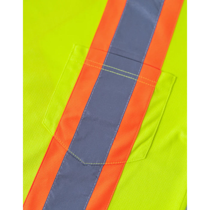 Forcefield® Hi-Vis Short Sleeve Safety Polo Tee Shirt - BEPPT