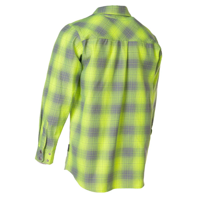 Forcefield® Hi Vis Grey Shadow Plaid Unlined Flannel Shirt - LC43FS-SPGY
